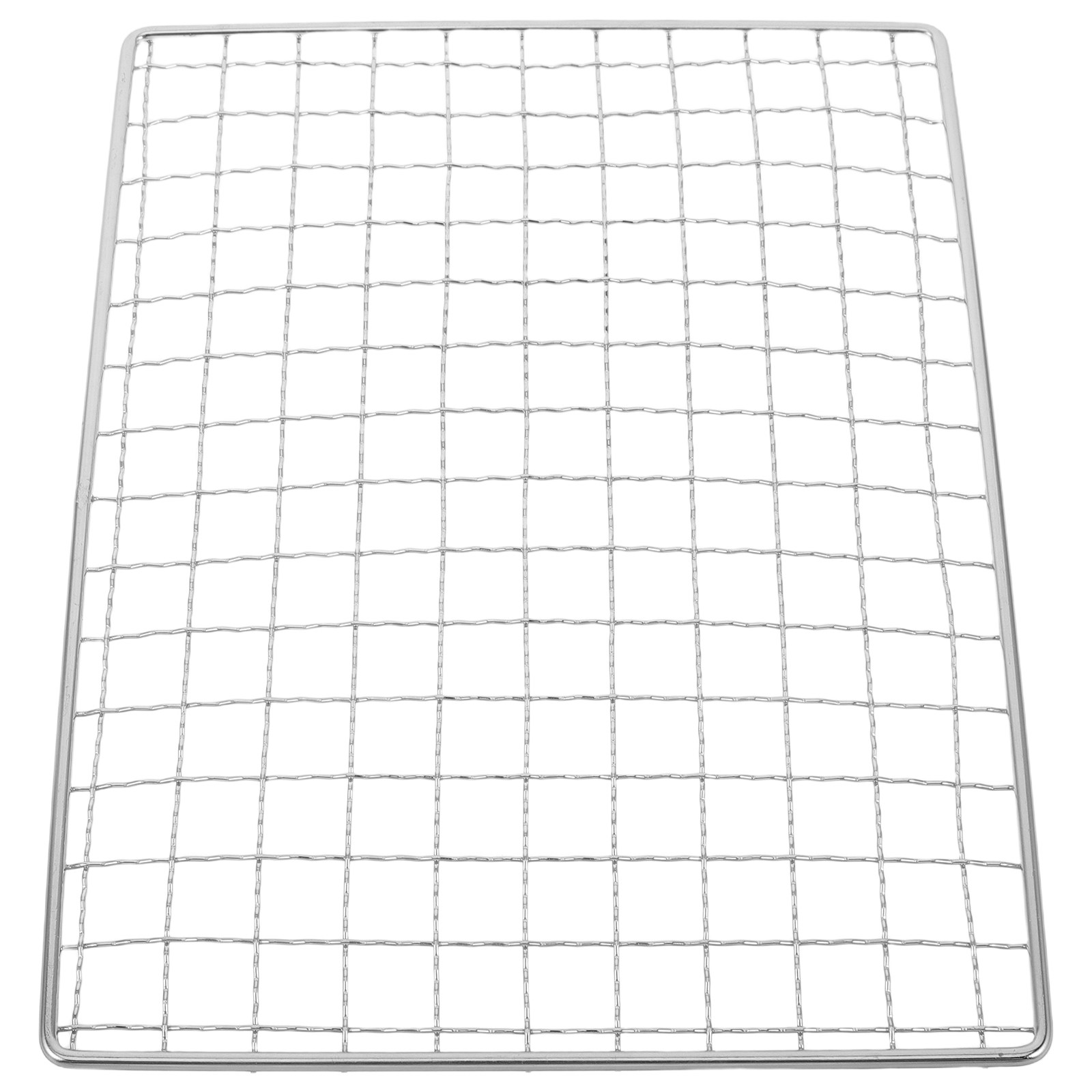 Camping With Cooking - Edelstahl-Grillmatte Antihaft-BBQ-Kochmatte Drahtgeflecht Grill-Back- und Röstmatte