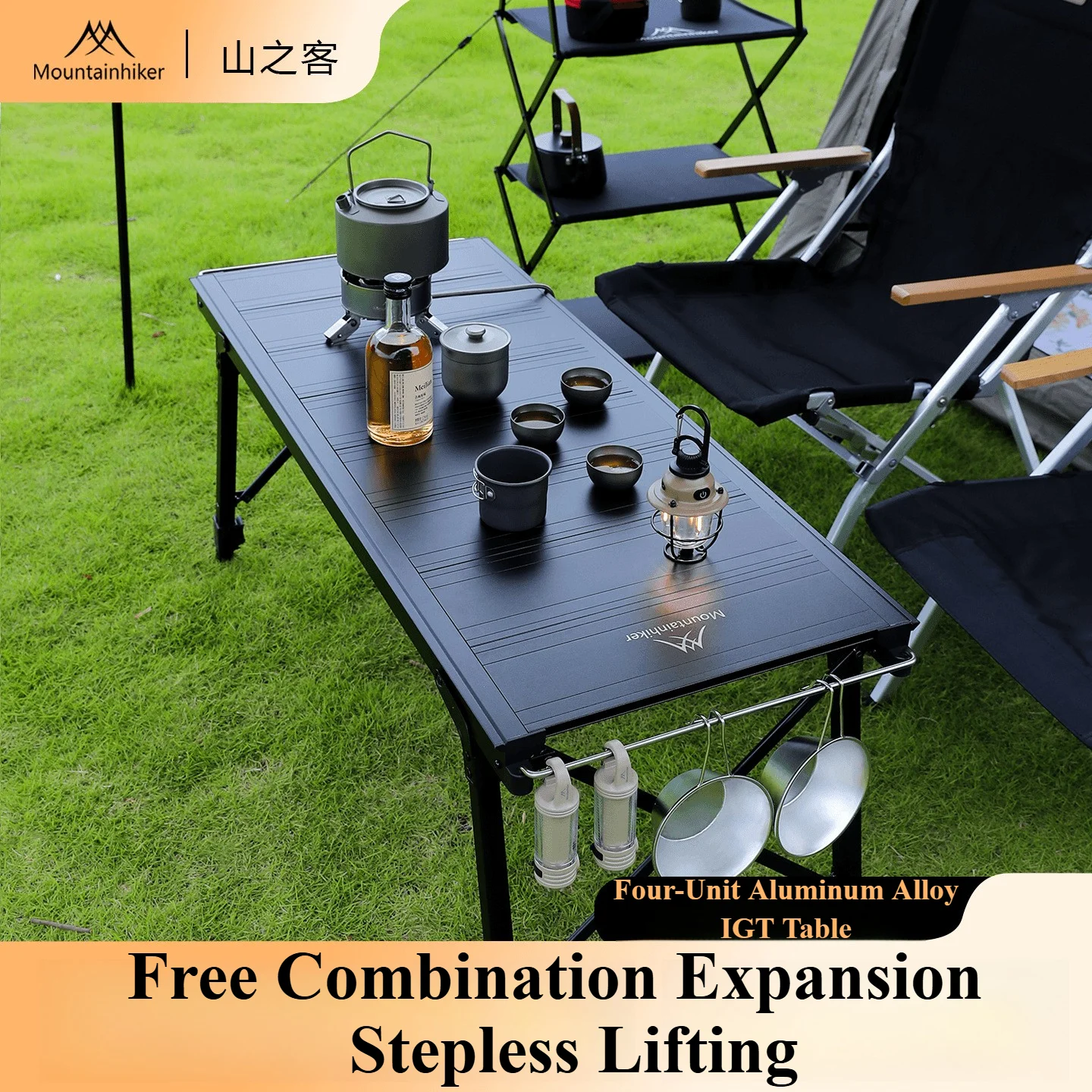 Camping Cooking Equipment Gas - Mountainhiker Camping Klapplift Abnehmbare Multi-Einheit IGT