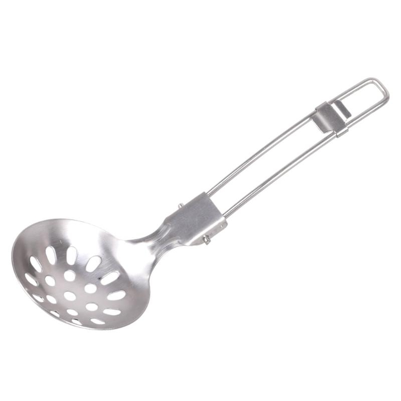 Camping Cooking Windshield - Küchenkoch Camping Kochutensilien Klappbarer Suppenlöffel Skimmer