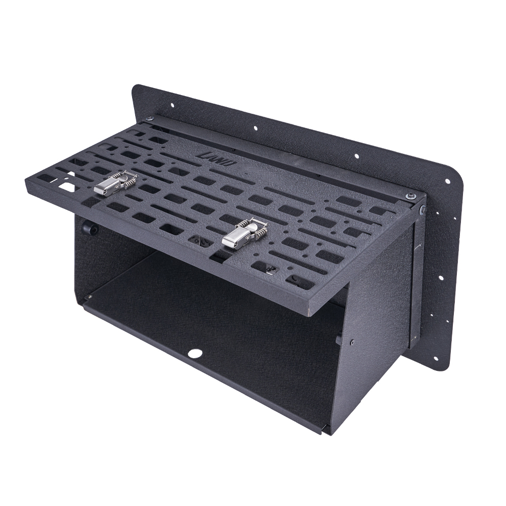 Camping Cooking Table With Storage - Legierung Hinten Tür Klapp Drop Down