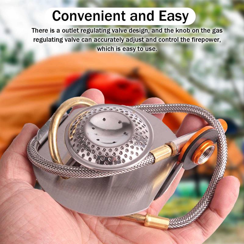 Camping Cooking Equipment Gas - Outdoor-Camping Gasherd 3200w Edelstahl Alpen brenner