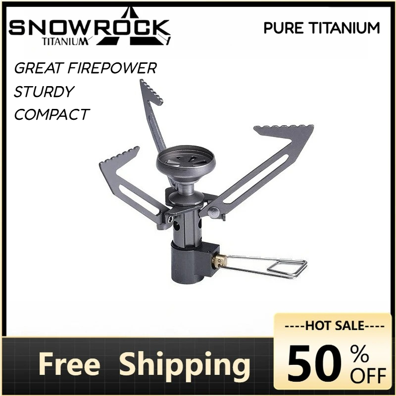 Camping Cooking All In One - SNOWROCK Camping Ultraleichter All-in-One-Kocher aus reinem