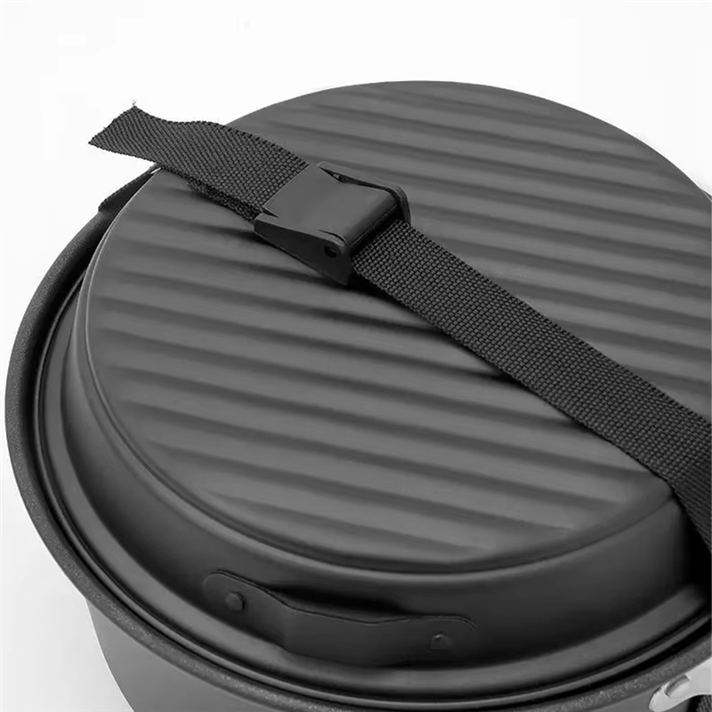 Camping Cooking Set Non Stick - ABJO-5-teiliges Antihaft-Camping-Kochgeschirr-Set mit Wasserkocher, ideal zum