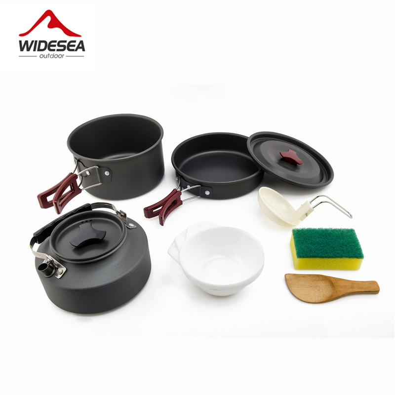 Camping Cooking All In One - Widesea Camping Kochgeschirr Set Im Freien