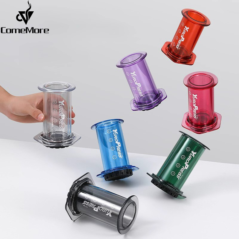 Camping Cooking Gear - Yuropress Tragbarer Espresso-Kaffeebereiter, Air Press, für