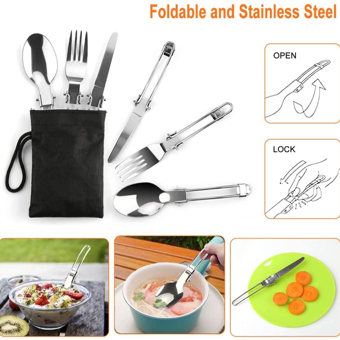 Outdoor-Camping-Kochset mit Ke – Camping Cooking Set With Kettle Bewertung und Preis