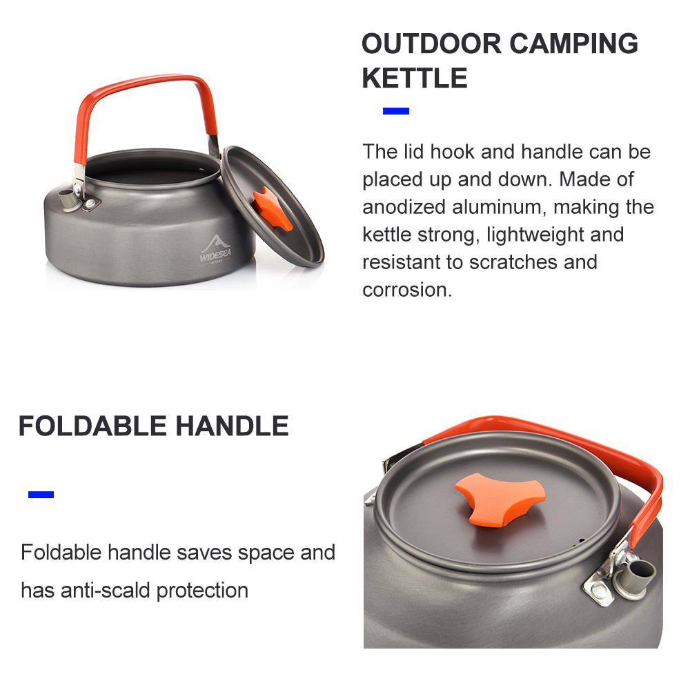 Widesea 1,1 L 2L 1,5 L Camping – Camping Cooking Gear Bewertung und Preis