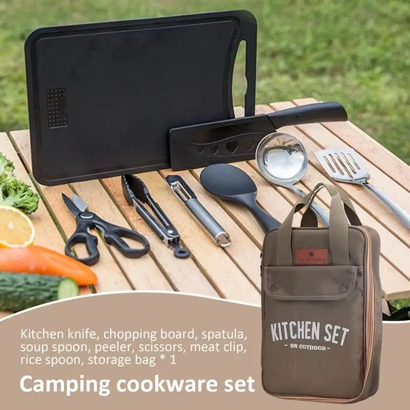 8-teiliges Camping-Kochgeschir – Camping Cooking Gear Bewertung und Preis