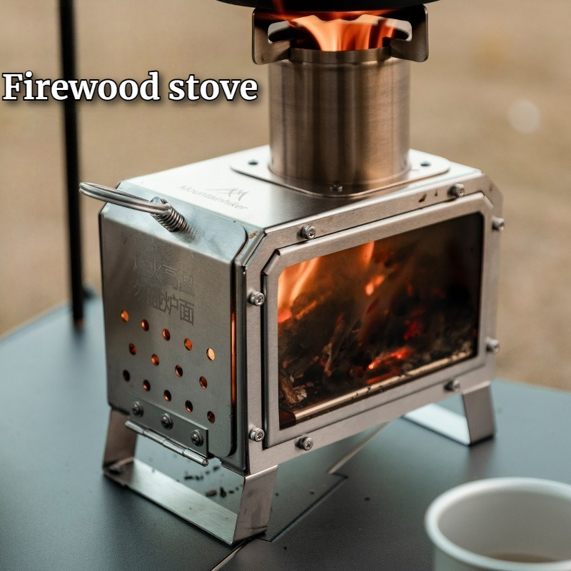 Edelstahl Quadratischer Holzof – Camping With Cooking Bewertung und Preis