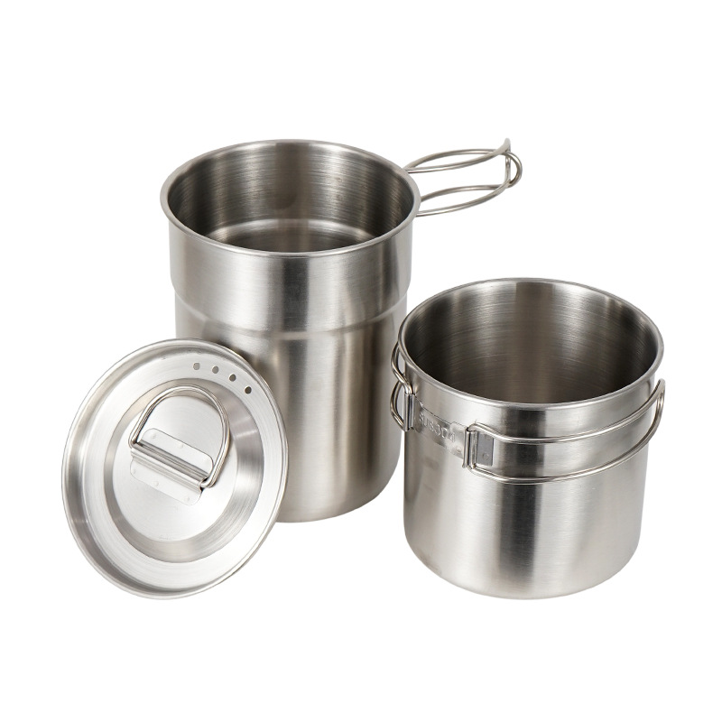 2 Teile/satz Camping Wasserkoc – Camping Cooking Set With Kettle Bewertung und Preis