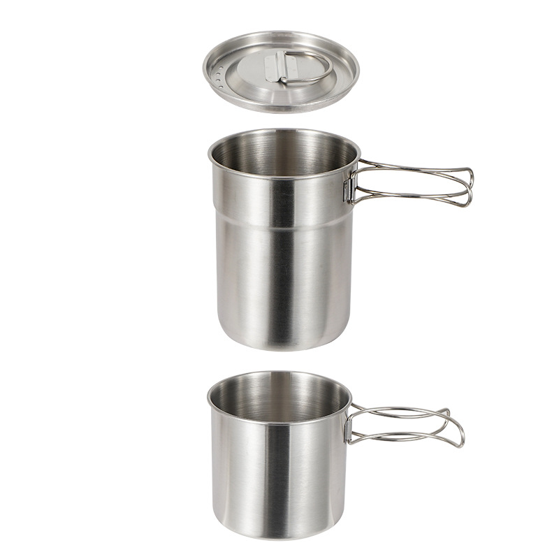2 Teile/satz Camping Wasserkoc – Camping Cooking Set With Kettle Bewertung und Preis