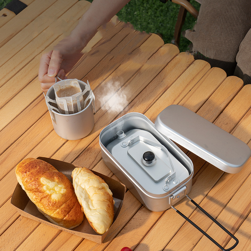 Ultraleichte tragbare Picknick – Camping Cooking Set With Kettle Bewertung und Preis