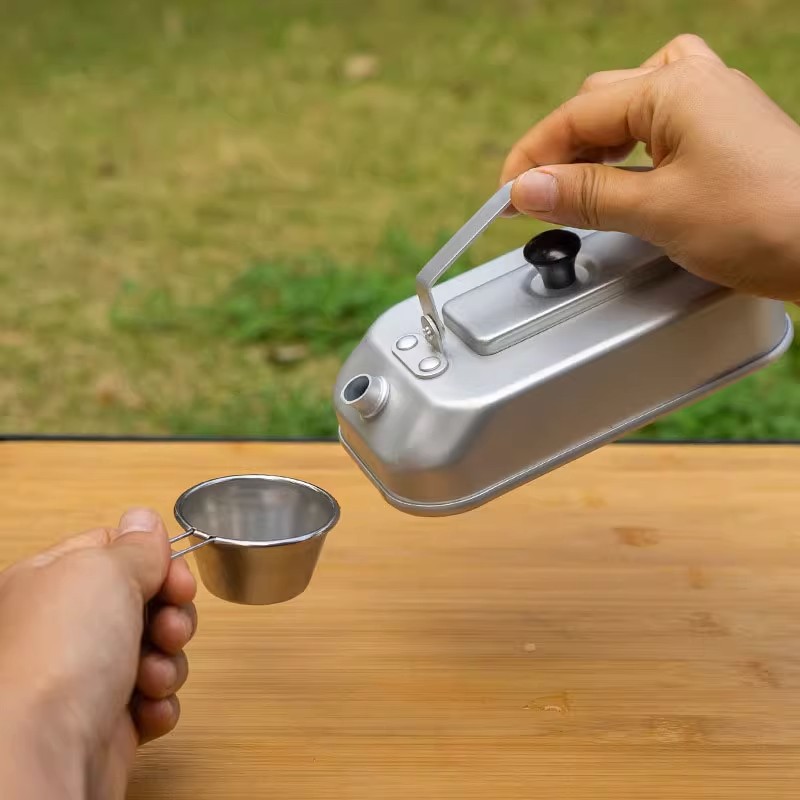 Ultraleichte tragbare Picknick – Camping Cooking Set With Kettle Bewertung und Preis
