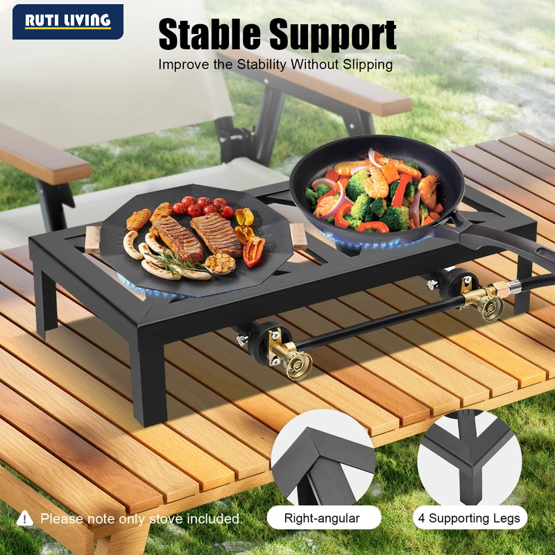 Tragbarer 1/2-Brenner Outdoor- – Camping Cooking Equipment Gas Bewertung und Preis