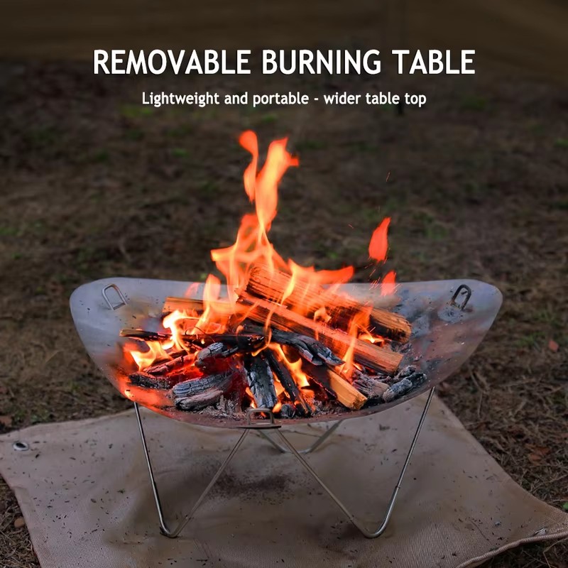 Tragbarer Edelstahl-Holzofen m – Camping Cooking Wood Stove Bewertung und Preis