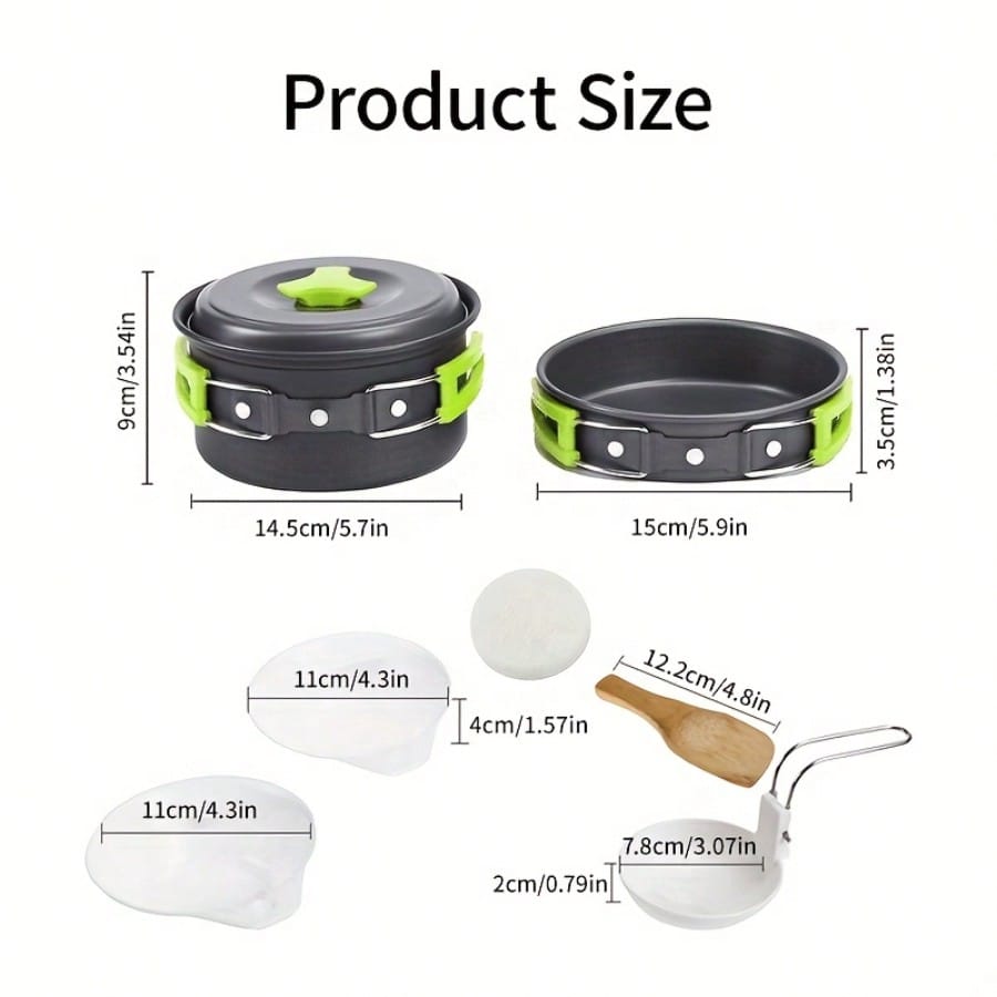 Camping-Kochset: Tragbares Ges – Camping Cooking Gear Bewertung und Preis