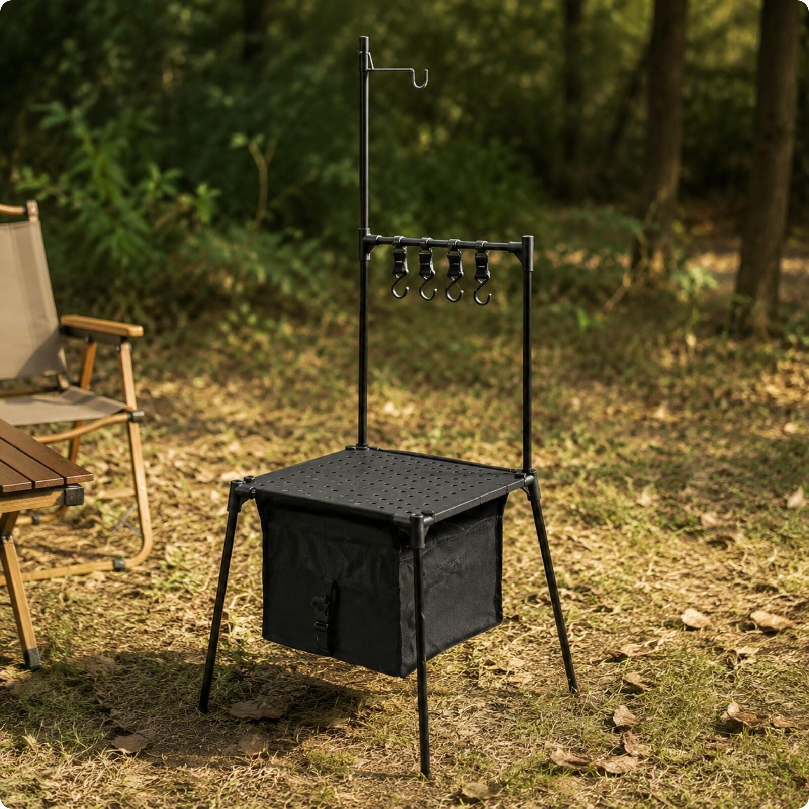 Aluminium-Klapptisch für Campi – Camping Cooking Table With Storage Bewertung und Preis