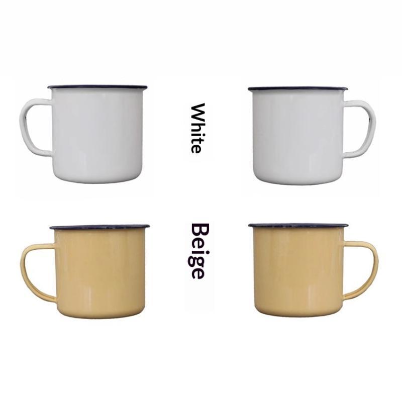 Emaille-Trinkbecher in verschi – Camping Cooking Mug Bewertung und Preis