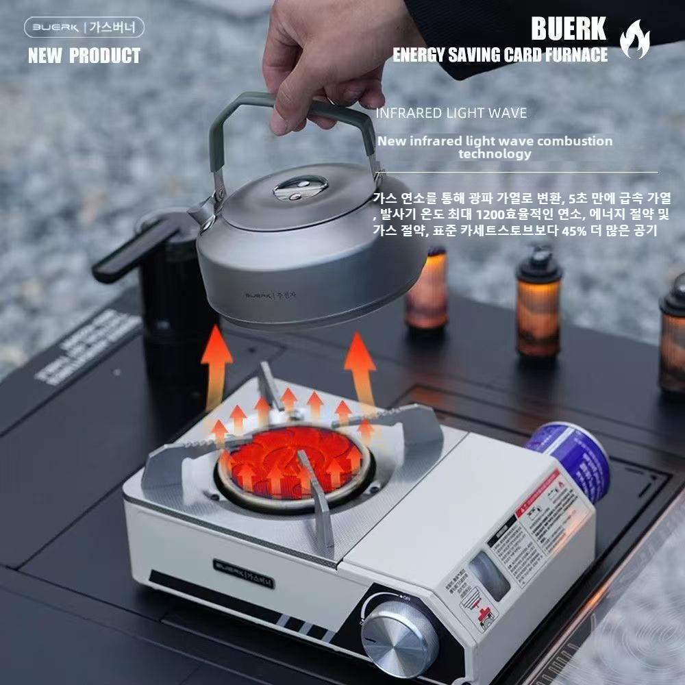 BUERK 4000W Infrarot-Ofen Trag – Camping Cooking Windshield Bewertung und Preis