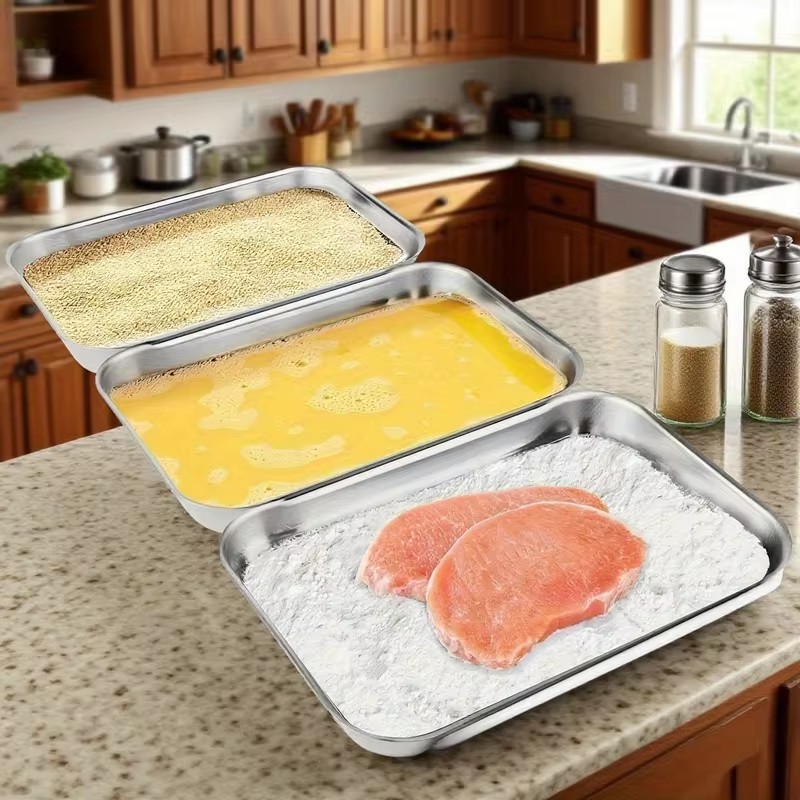 3-teilige Edelstahl-Lebensmitt – Camping With Cooking Bewertung und Preis