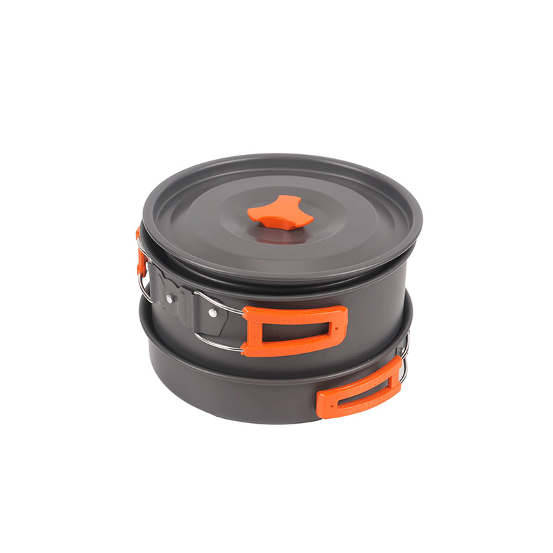 Tragbares Outdoor-Kochgeschirr – Camping Cooking Set With Kettle Bewertung und Preis