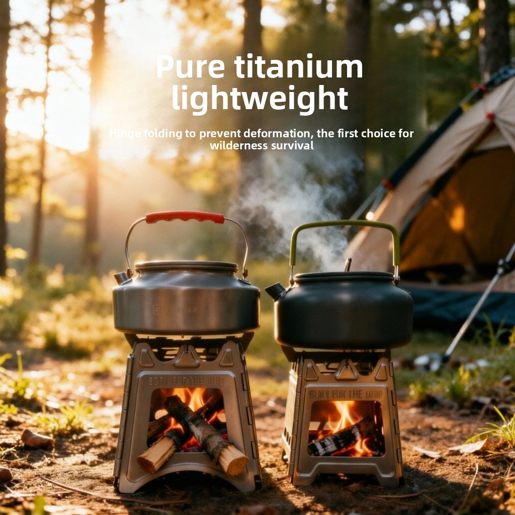 TiForge Kompakter Klappbarer T – Camping Cooking Wood Stove Bewertung und Preis
