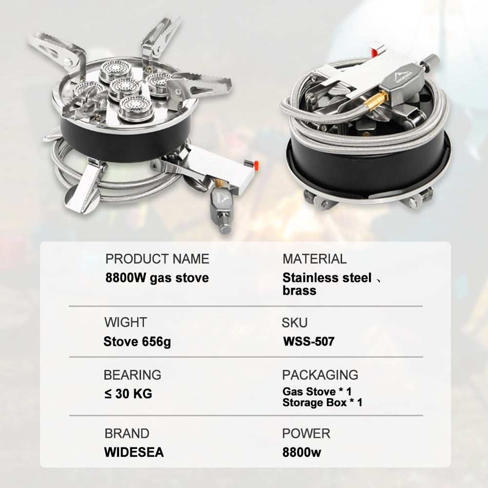 Widesea Camping 5in1 Gasherd O – Camping Cooking Wood Stove Bewertung und Preis