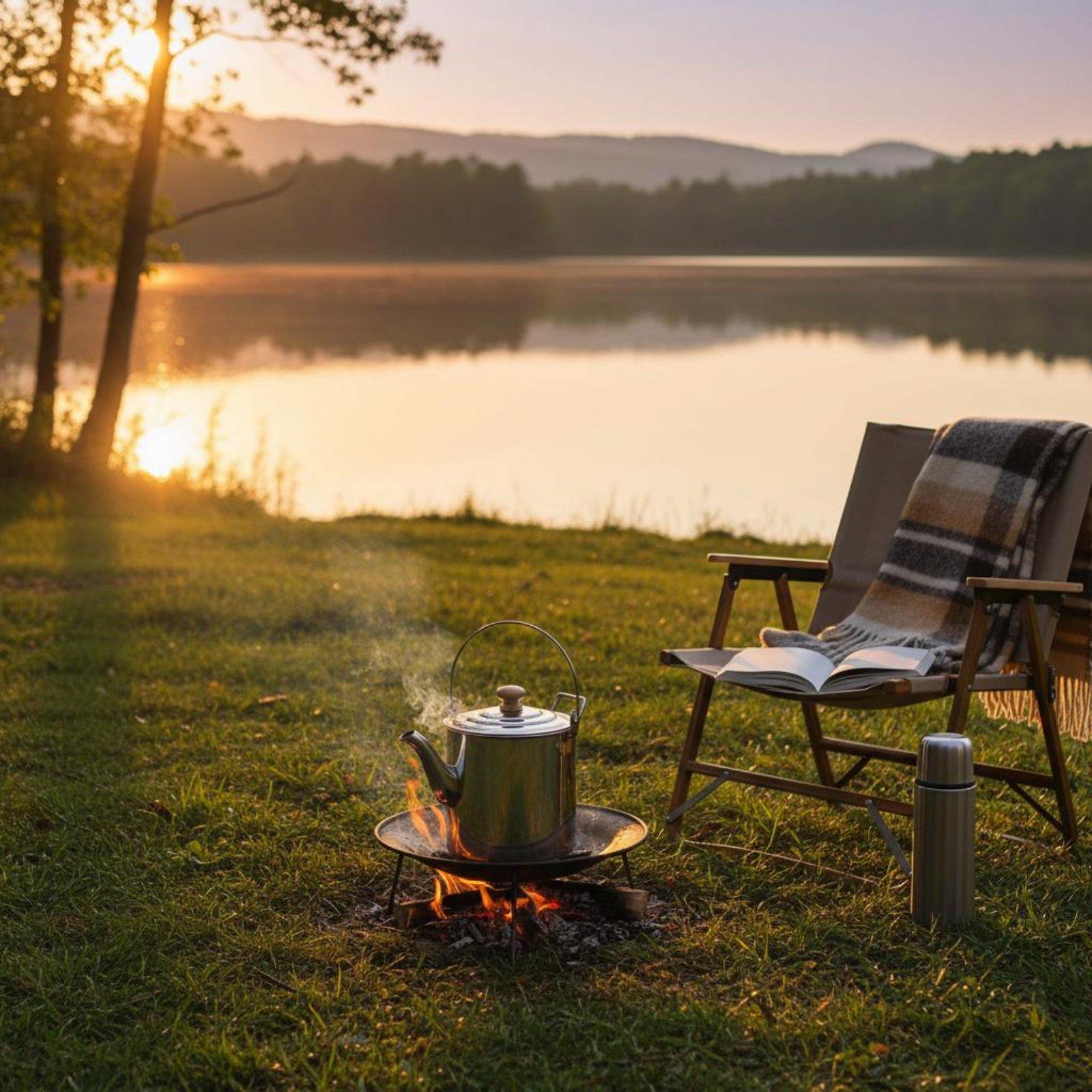 Tragbarer Edelstahl-Kochbehält – Camping Cooking Set With Kettle Bewertung und Preis
