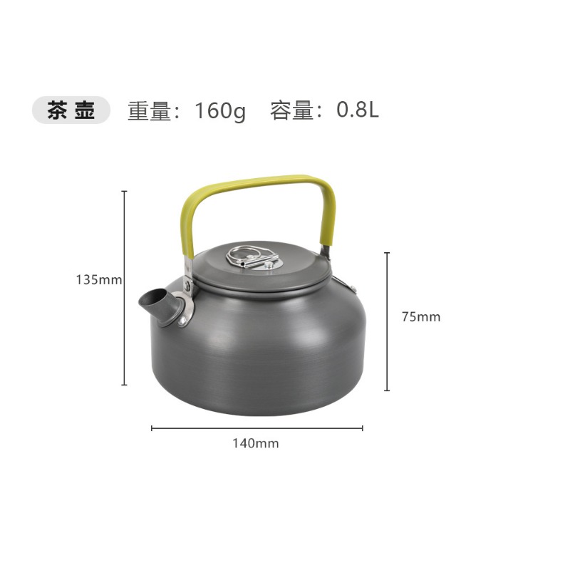 Outdoor Camping Kochgeschirr-S – Camping Cooking Set With Kettle Bewertung und Preis