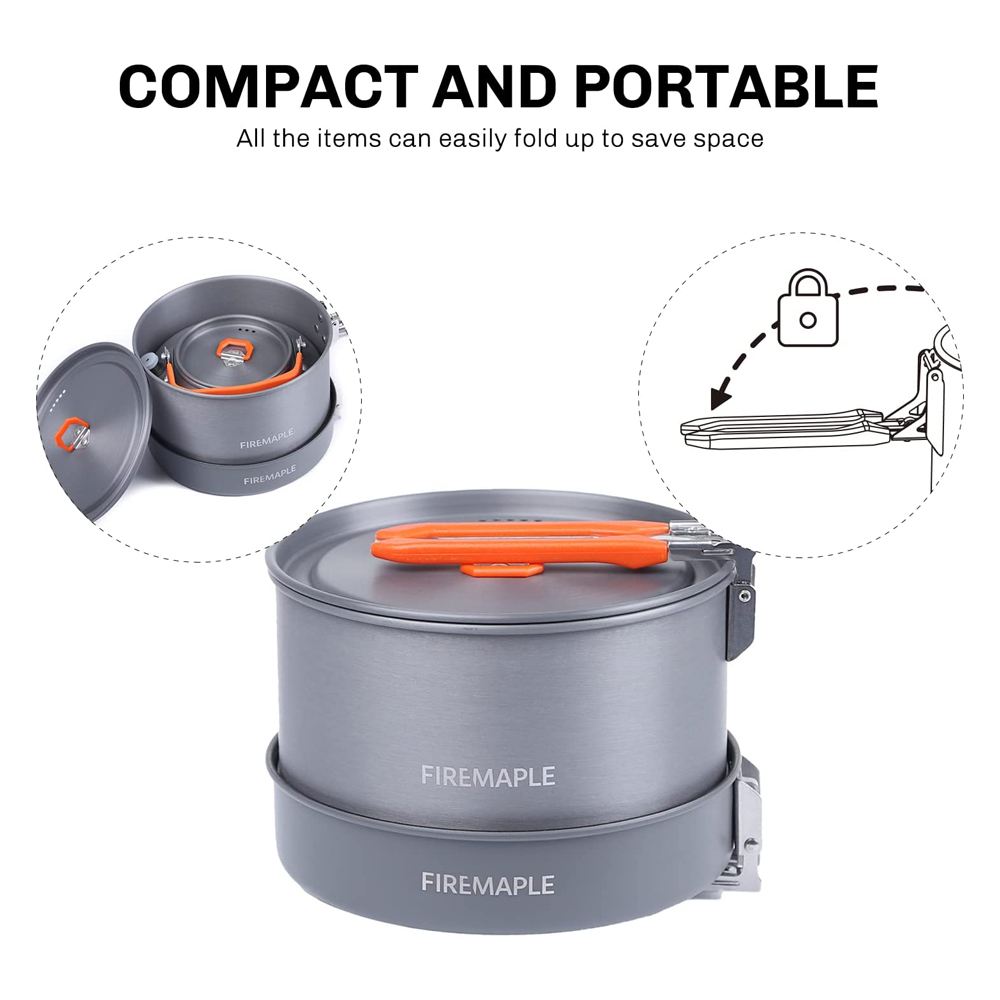 Fire Maple Camping Kochgeschir – Camping Cooking Set With Kettle Bewertung und Preis